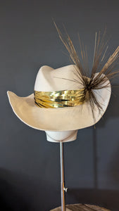 The Wrangler Gold & Winter White Cowboy Freeform