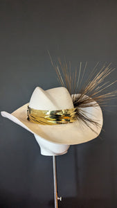 The Wrangler Gold & Winter White Cowboy Freeform