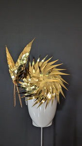 Golden Mirror Sparkle Feather