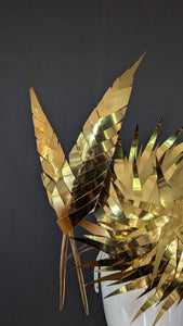 Golden Mirror Sparkle Feather