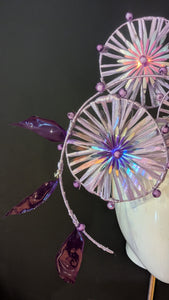 Radial Iridescent Lilacs