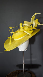 Sunny Sunshine Yellow Wide Brim