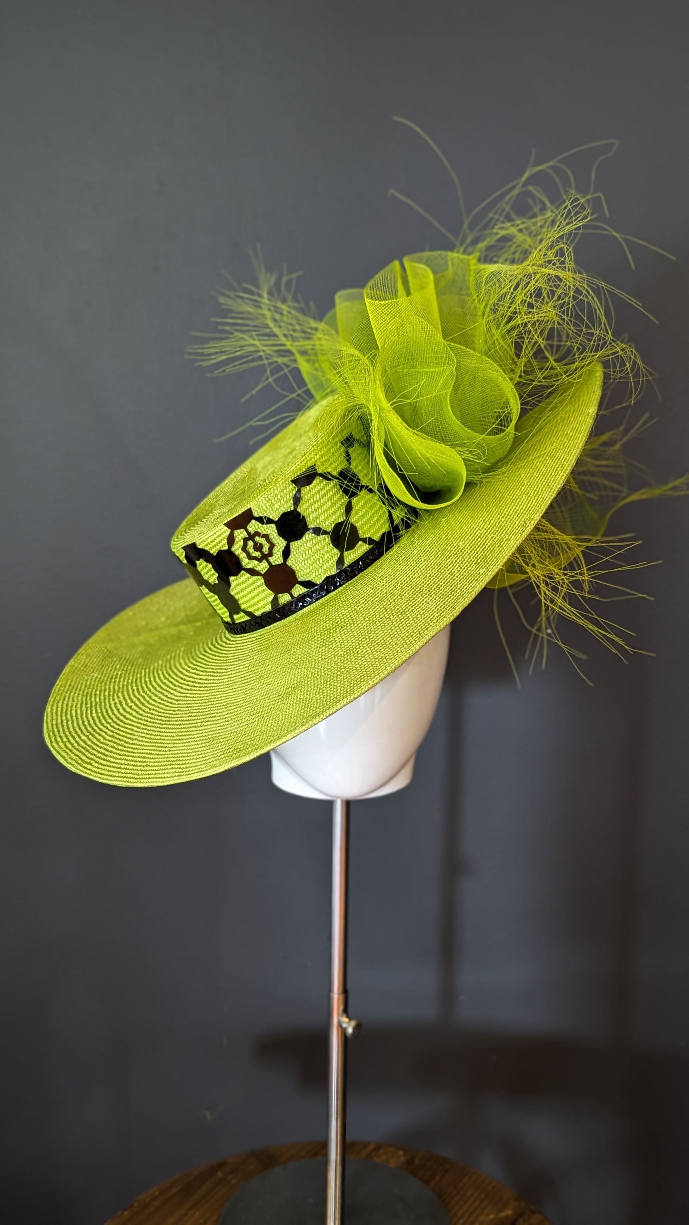 Floral Lace Green Chartreuse