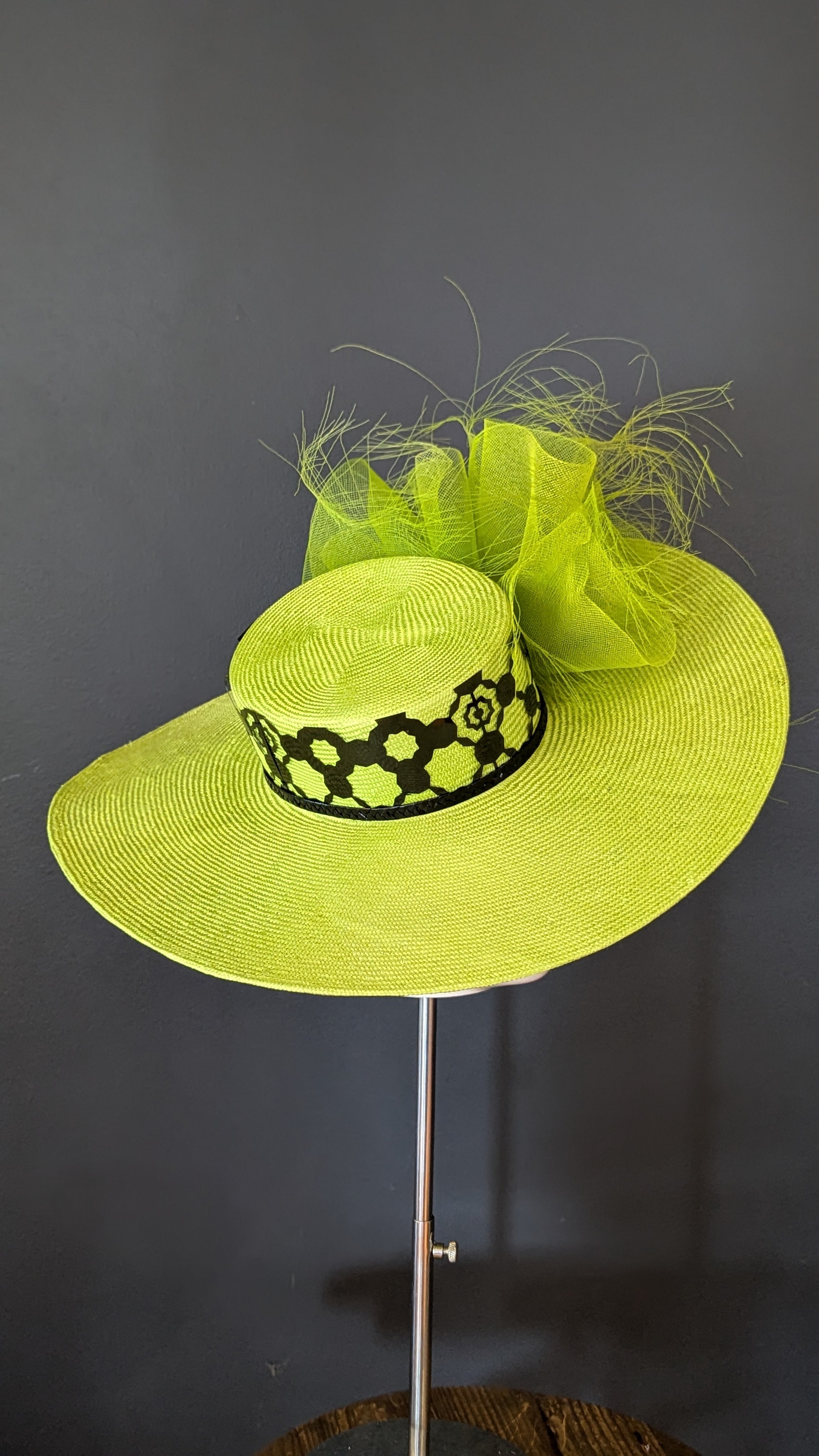 Floral Lace Green Chartreuse