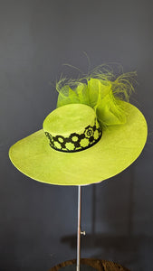 Floral Lace Green Chartreuse