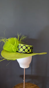 Floral Lace Green Chartreuse