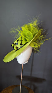 Floral Lace Green Chartreuse