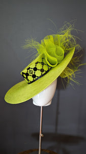 Floral Lace Green Chartreuse