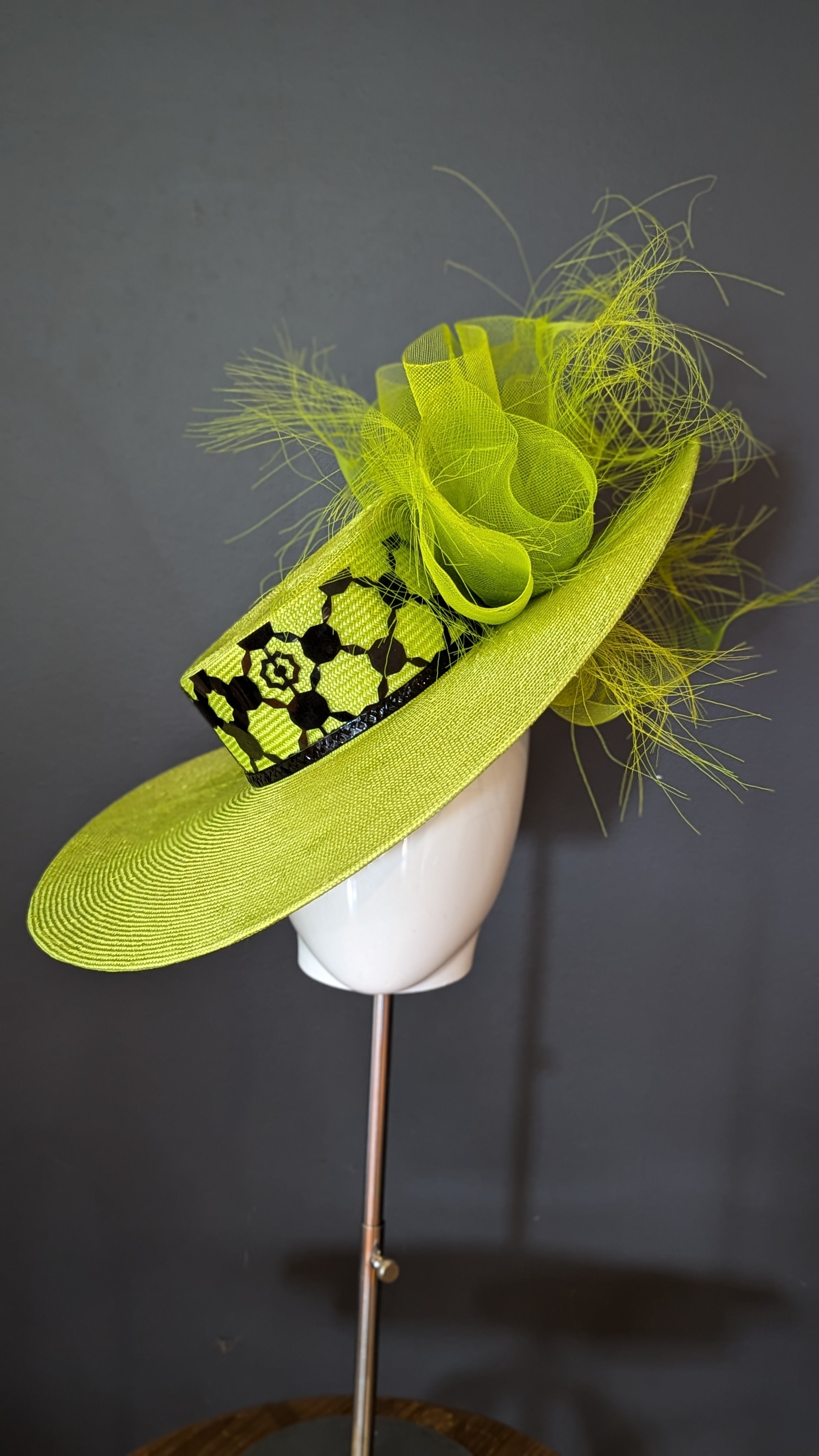 Floral Lace Green Chartreuse