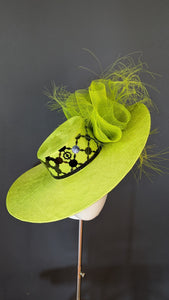 Floral Lace Green Chartreuse