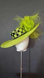 Floral Lace Green Chartreuse