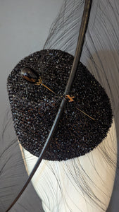 Vintage Cocktail Glamour Black Sparkle