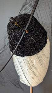 Vintage Cocktail Glamour Black Sparkle
