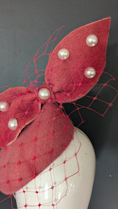 Strawberries & Cream Hand Dyed Beret
