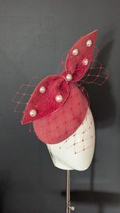 Strawberries & Cream Hand Dyed Beret