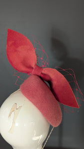 Strawberries & Cream Hand Dyed Beret