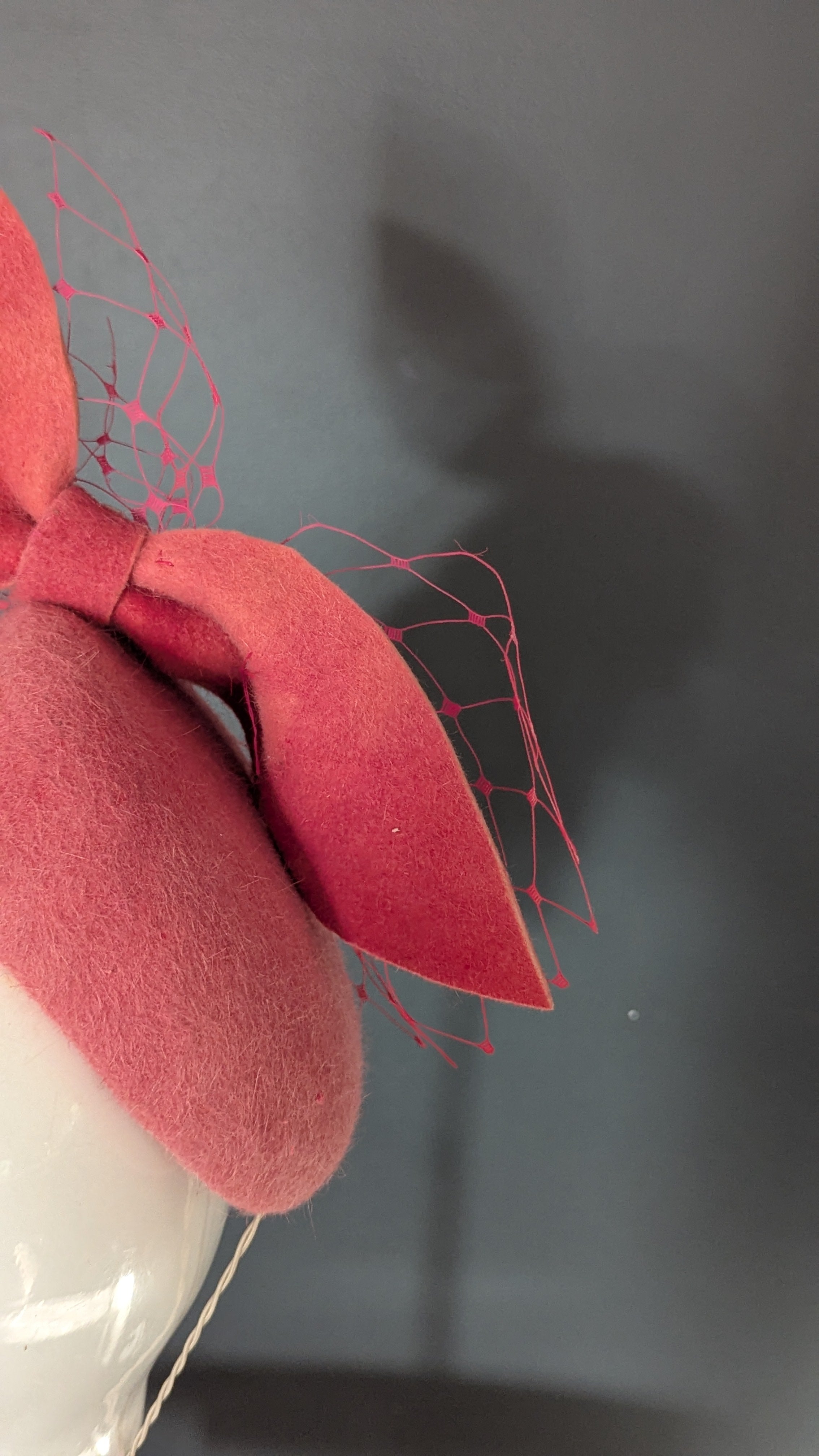 Strawberries & Cream Hand Dyed Beret