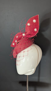 Strawberries & Cream Hand Dyed Beret