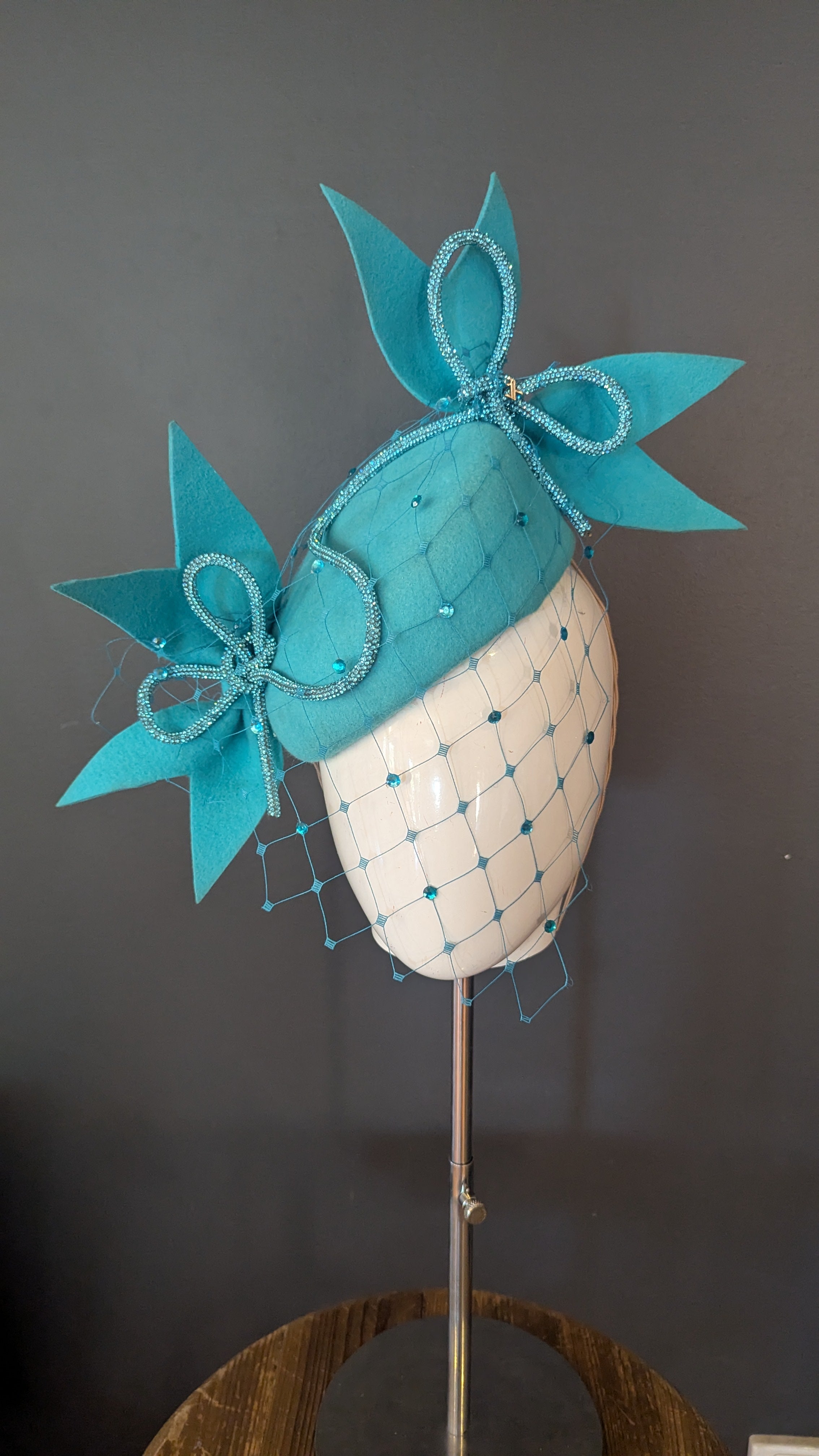 The Tiffany Blue Sparkle Beret