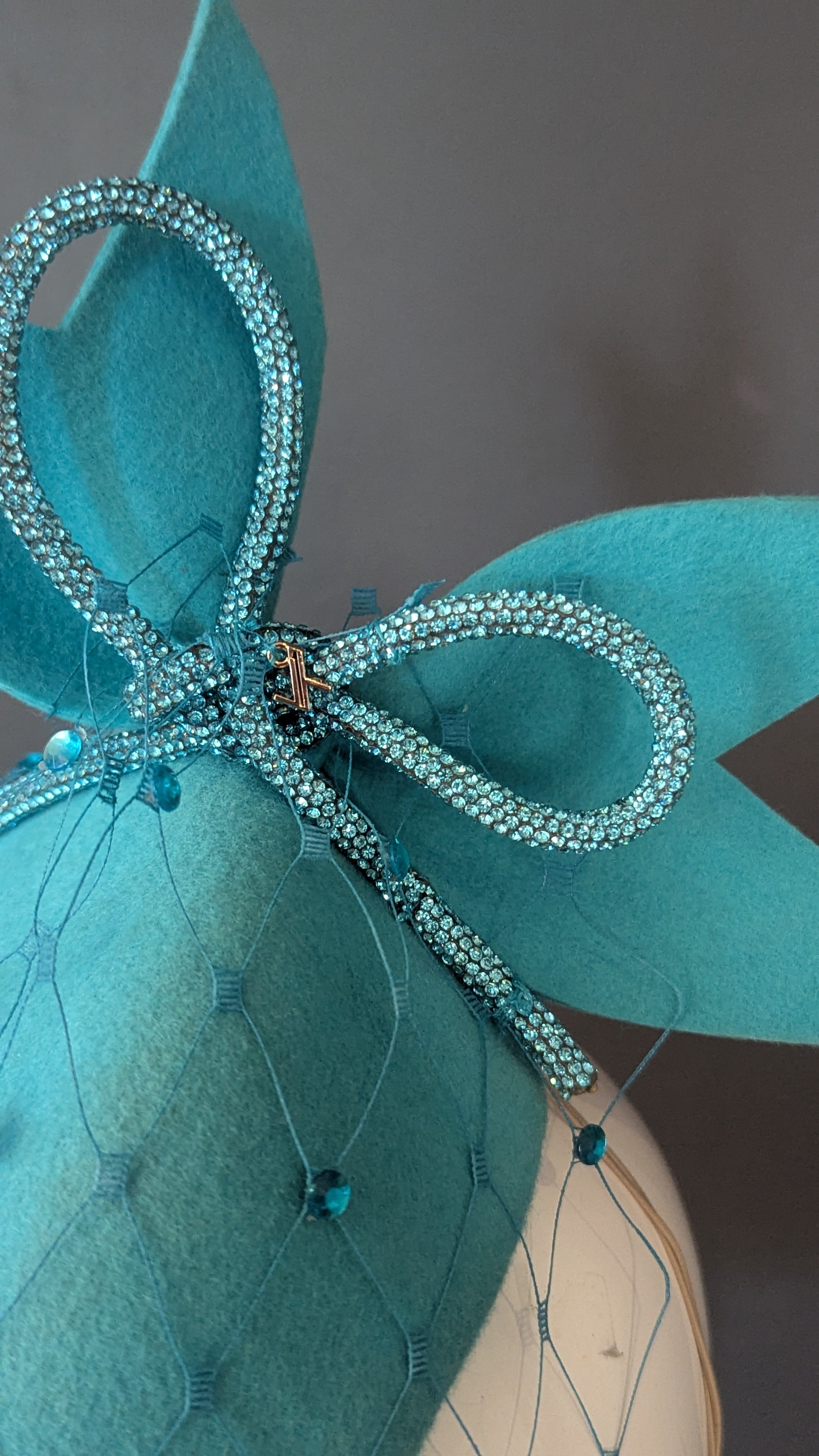 The Tiffany Blue Sparkle Beret