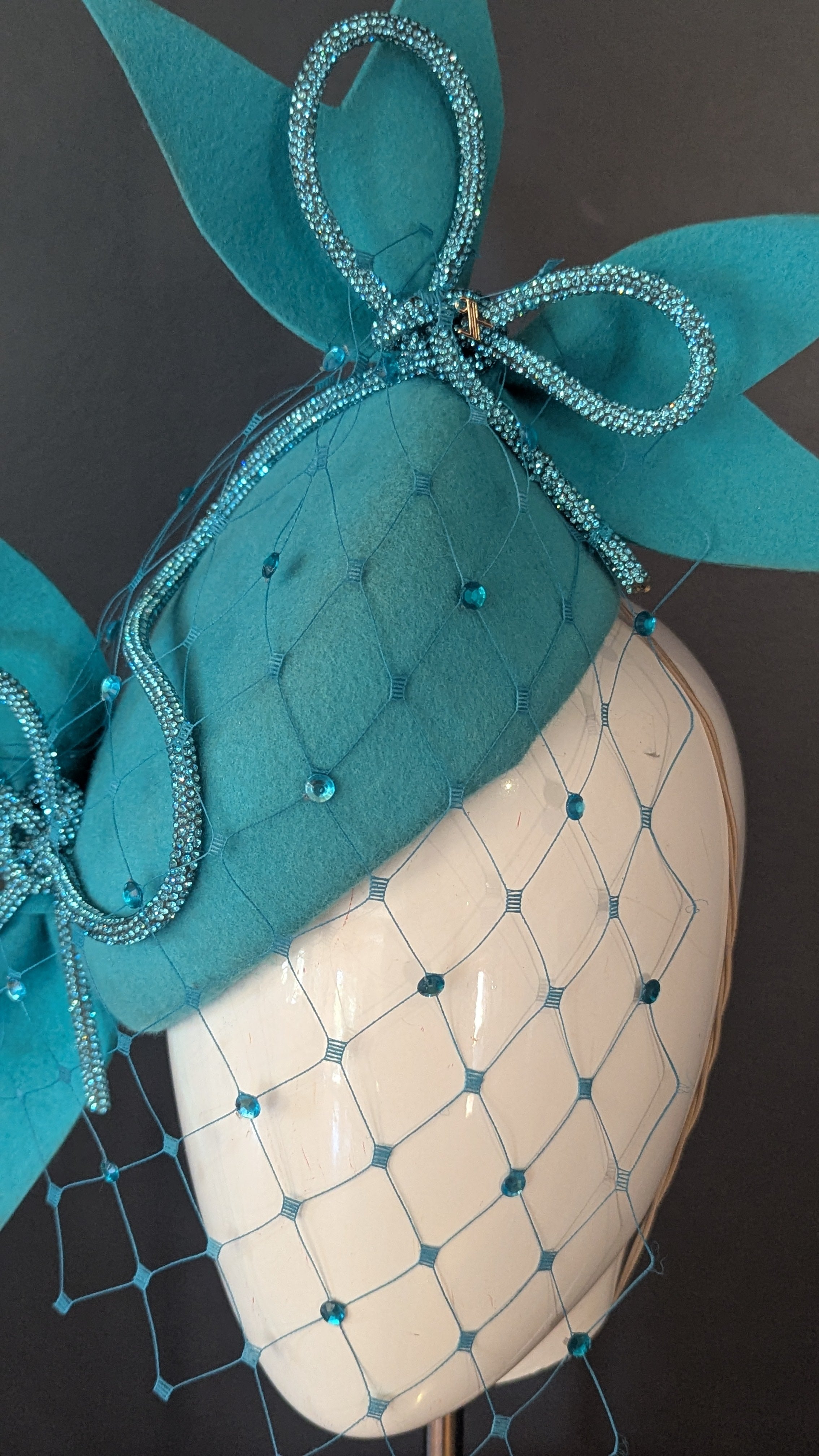 The Tiffany Blue Sparkle Beret