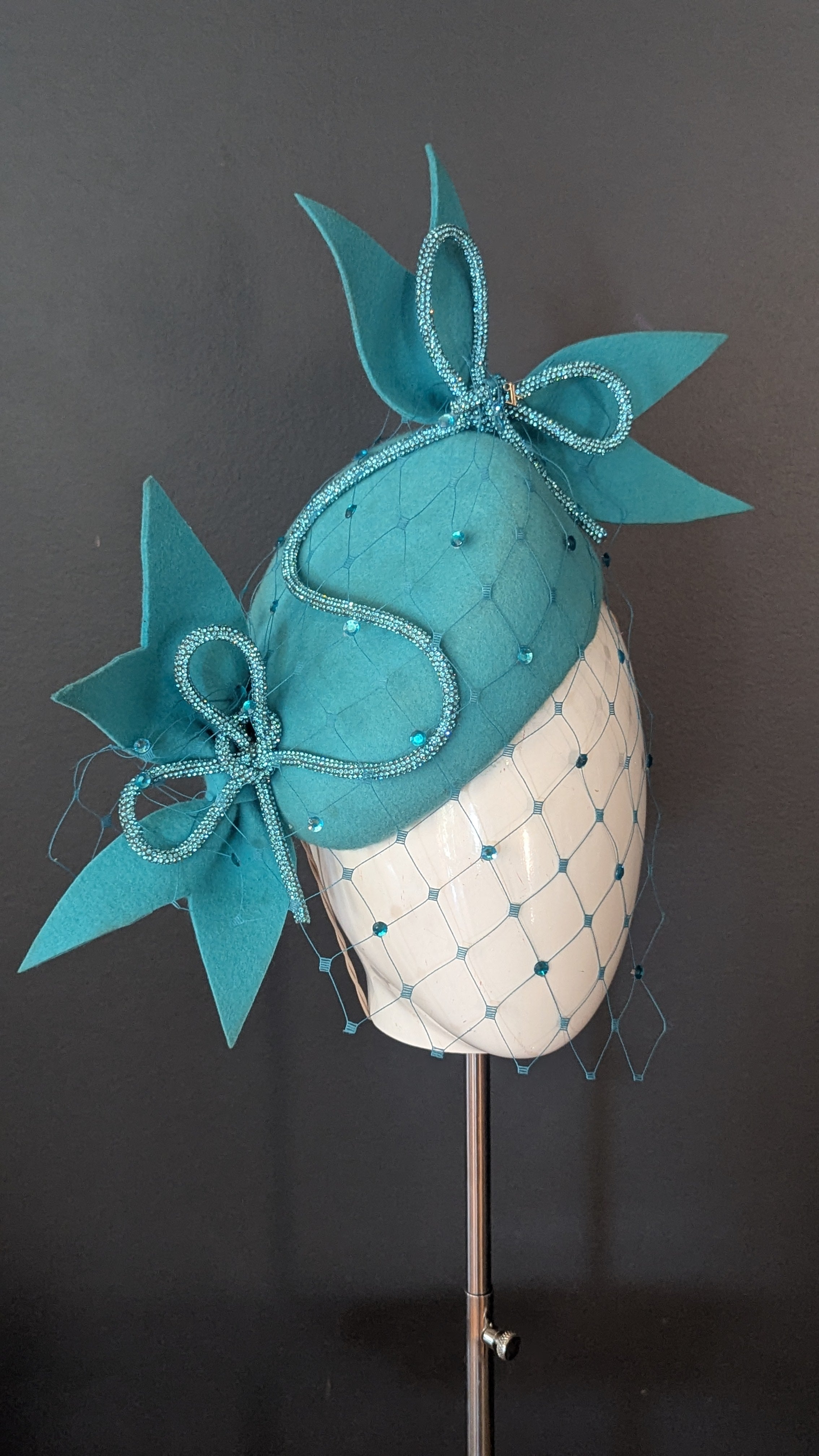 The Tiffany Blue Sparkle Beret