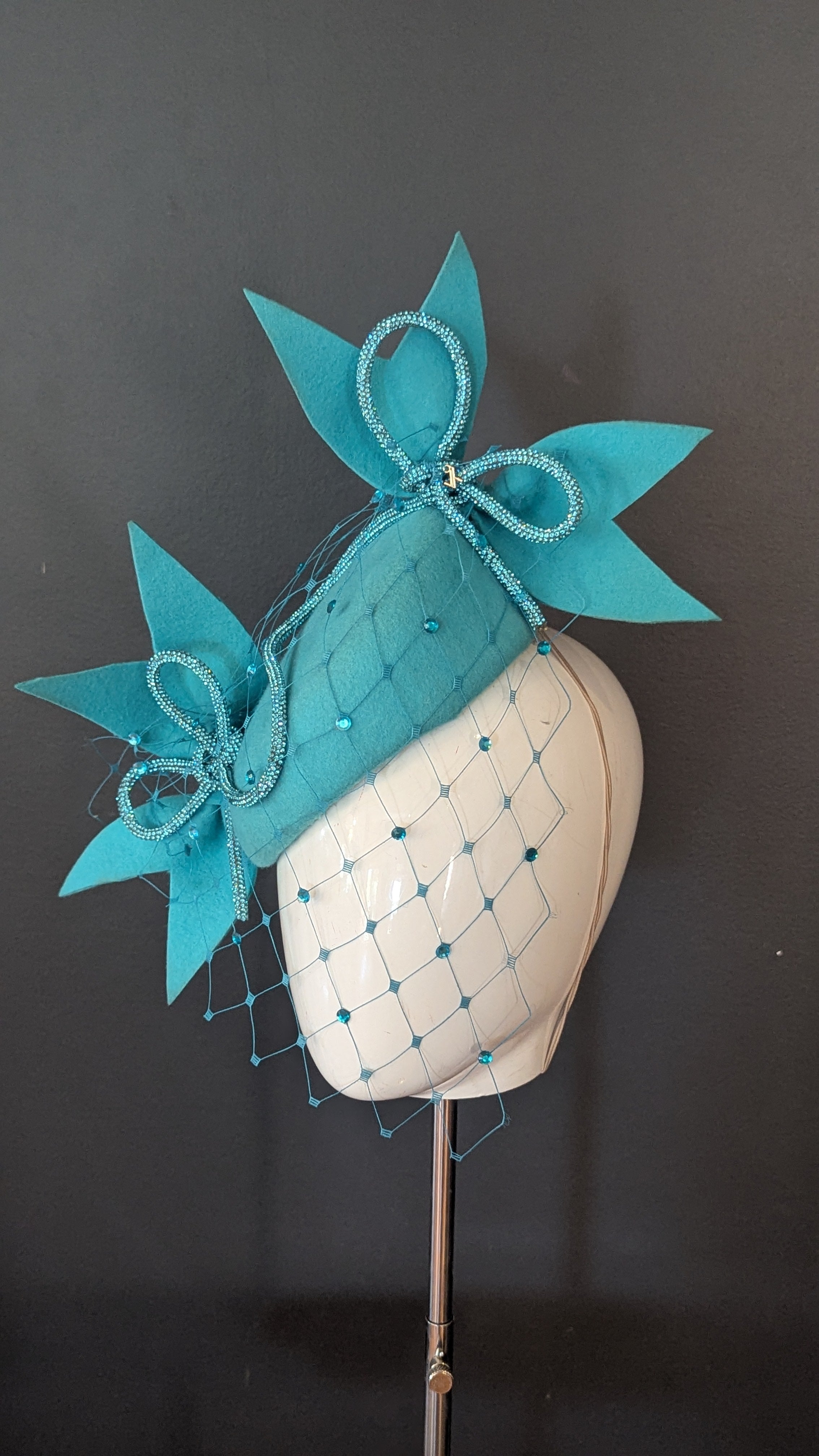 The Tiffany Blue Sparkle Beret