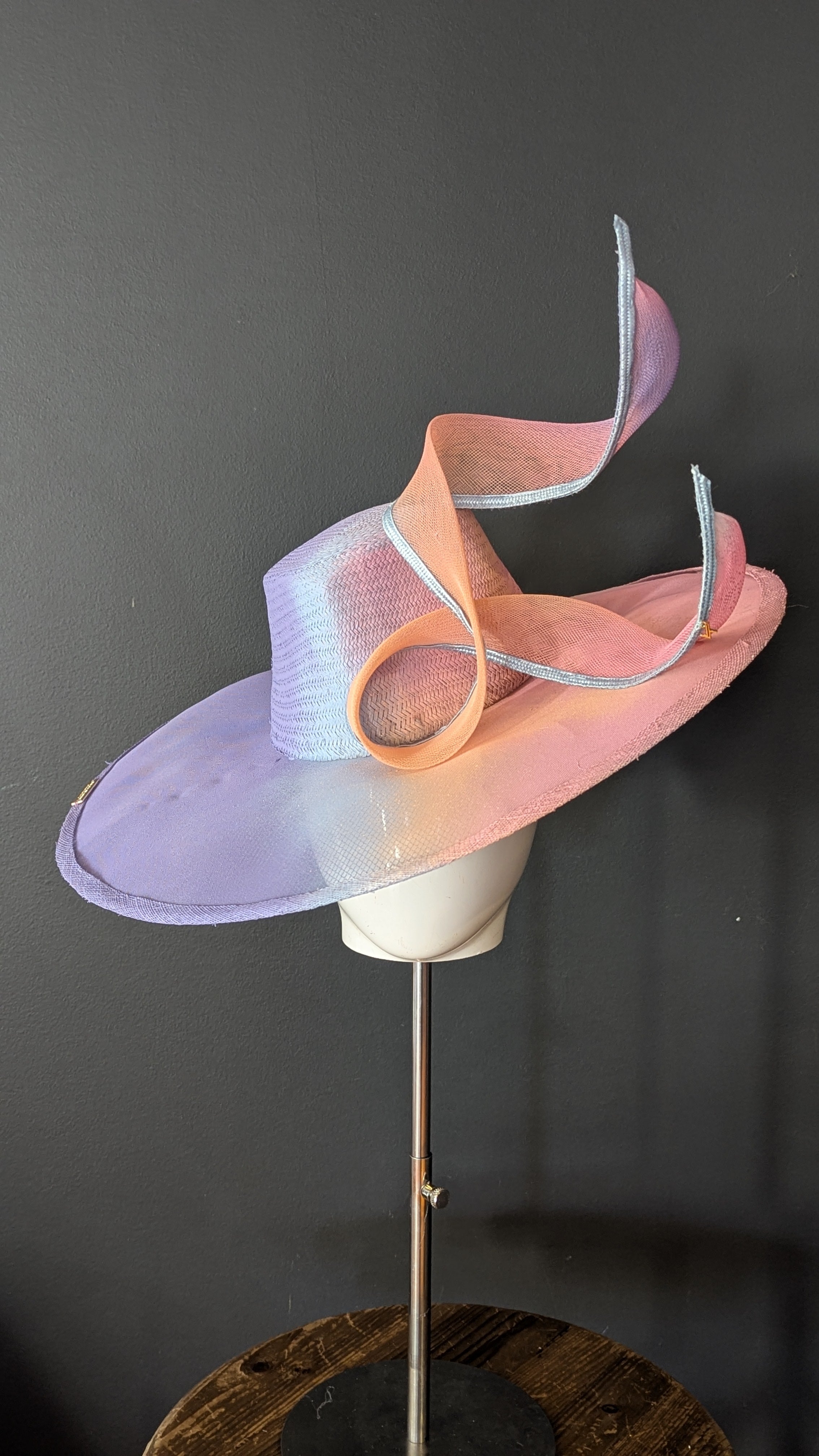 Pastel Gelati Ombre Sheer Brim