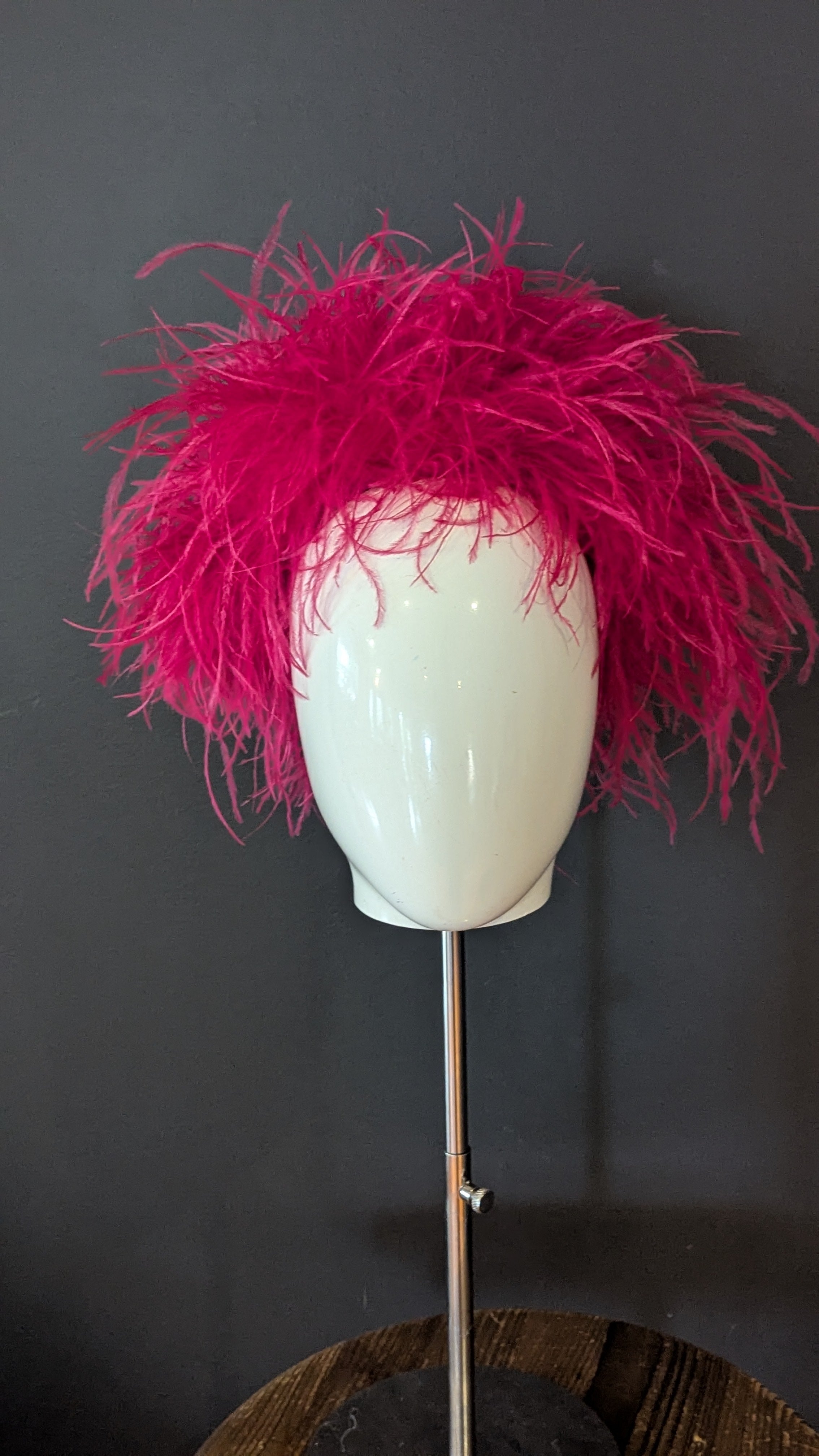 Powder Puff Fuschia Pink Glam Pillbox