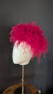 Powder Puff Fuschia Pink Glam Pillbox