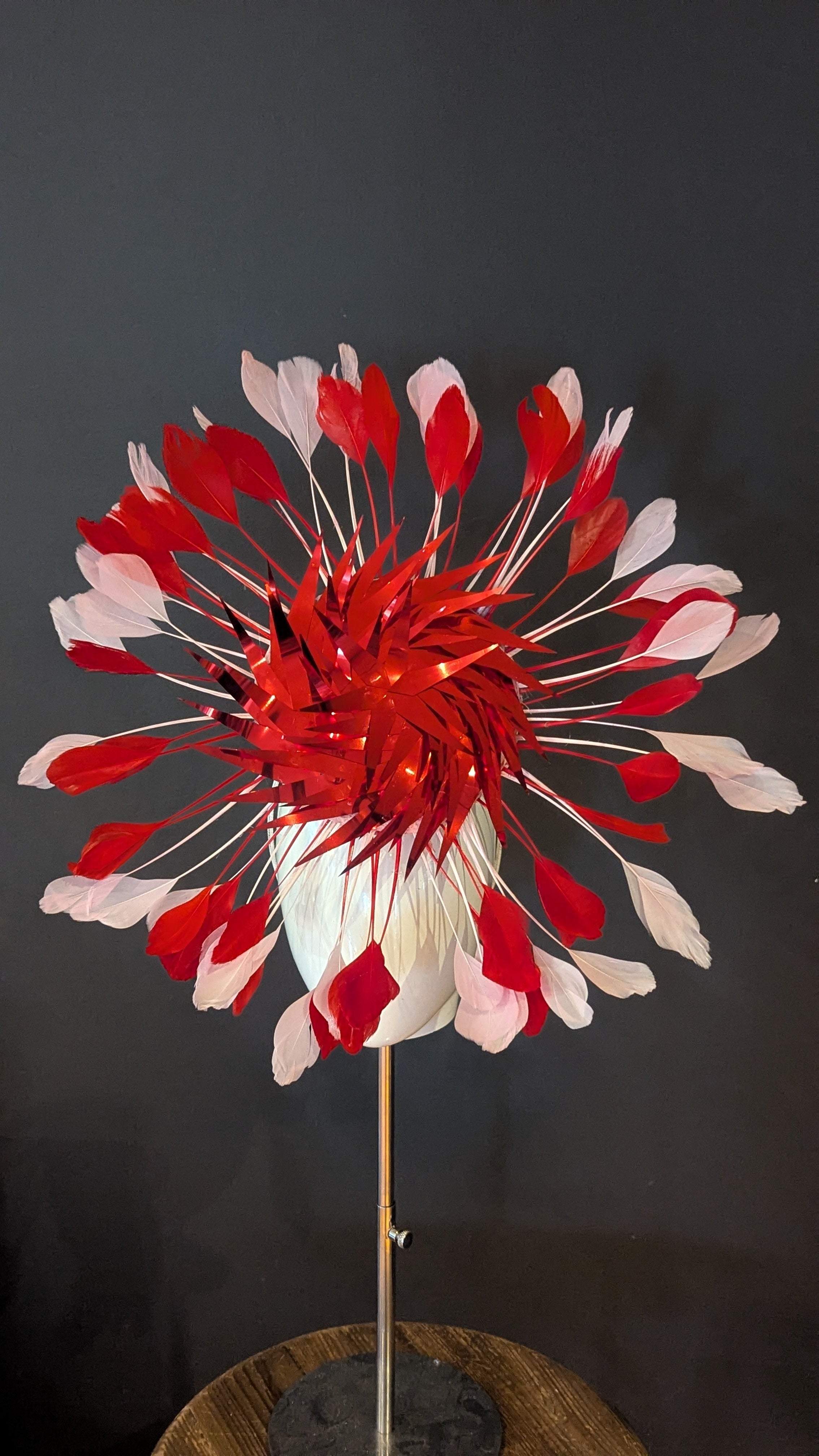 Ipanema Pink & Red Metallic Spike