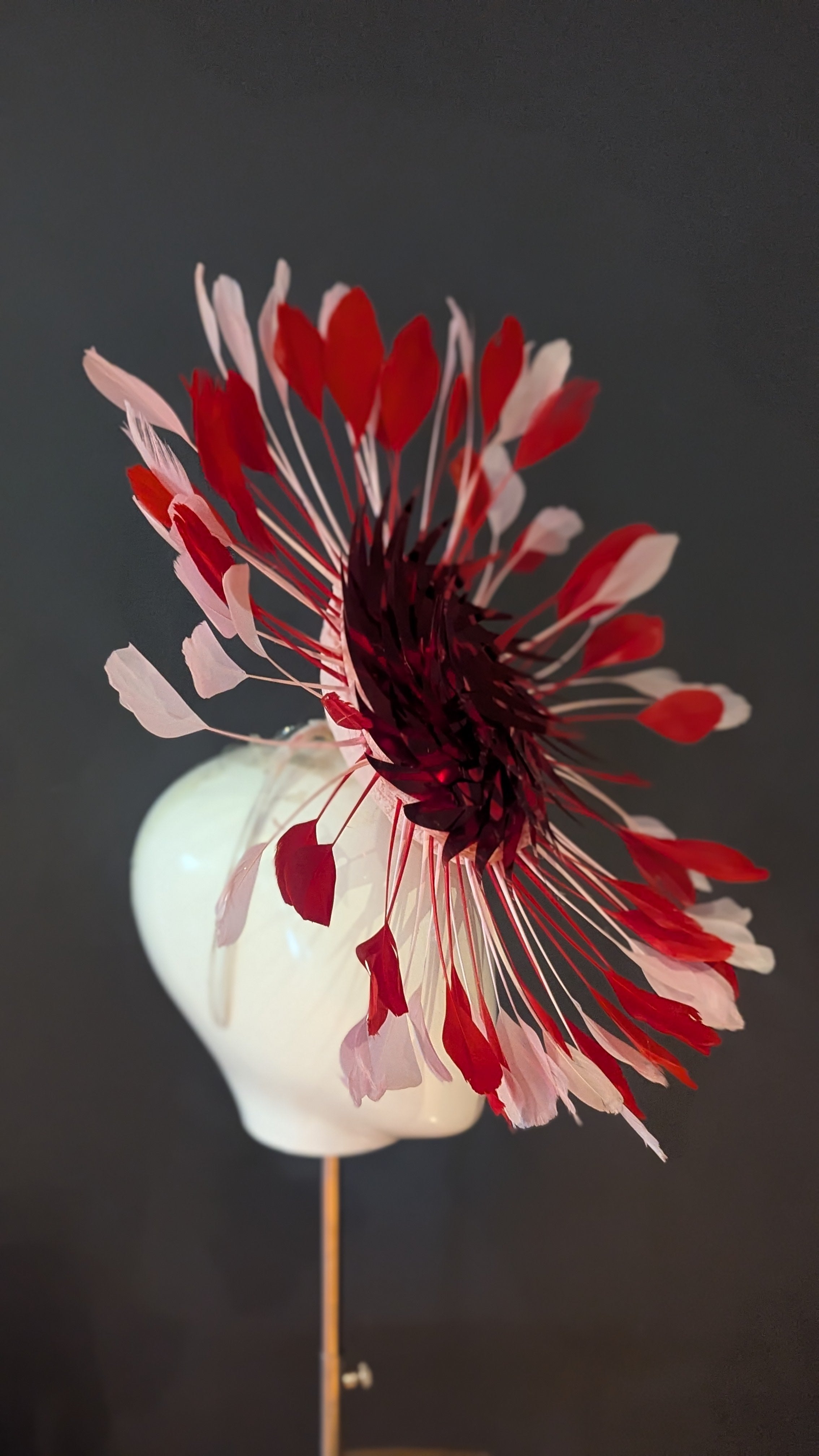 Ipanema Pink & Red Metallic Spike