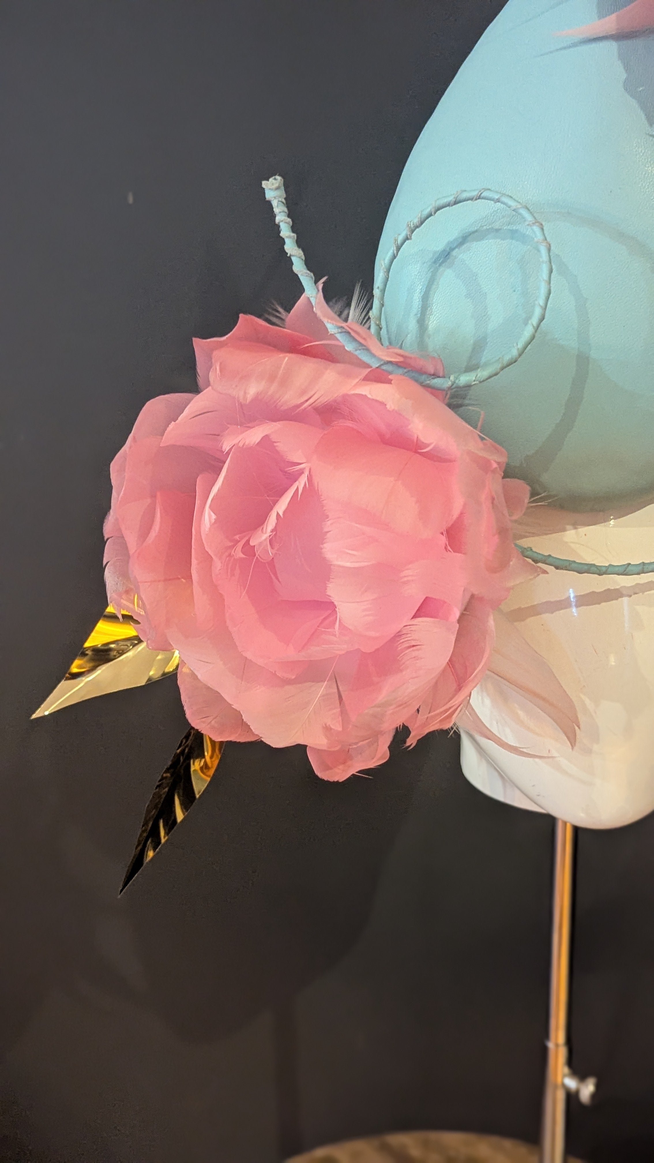 Buy Myself Flowers Pastel Pink & Blue Teardrop Percher
