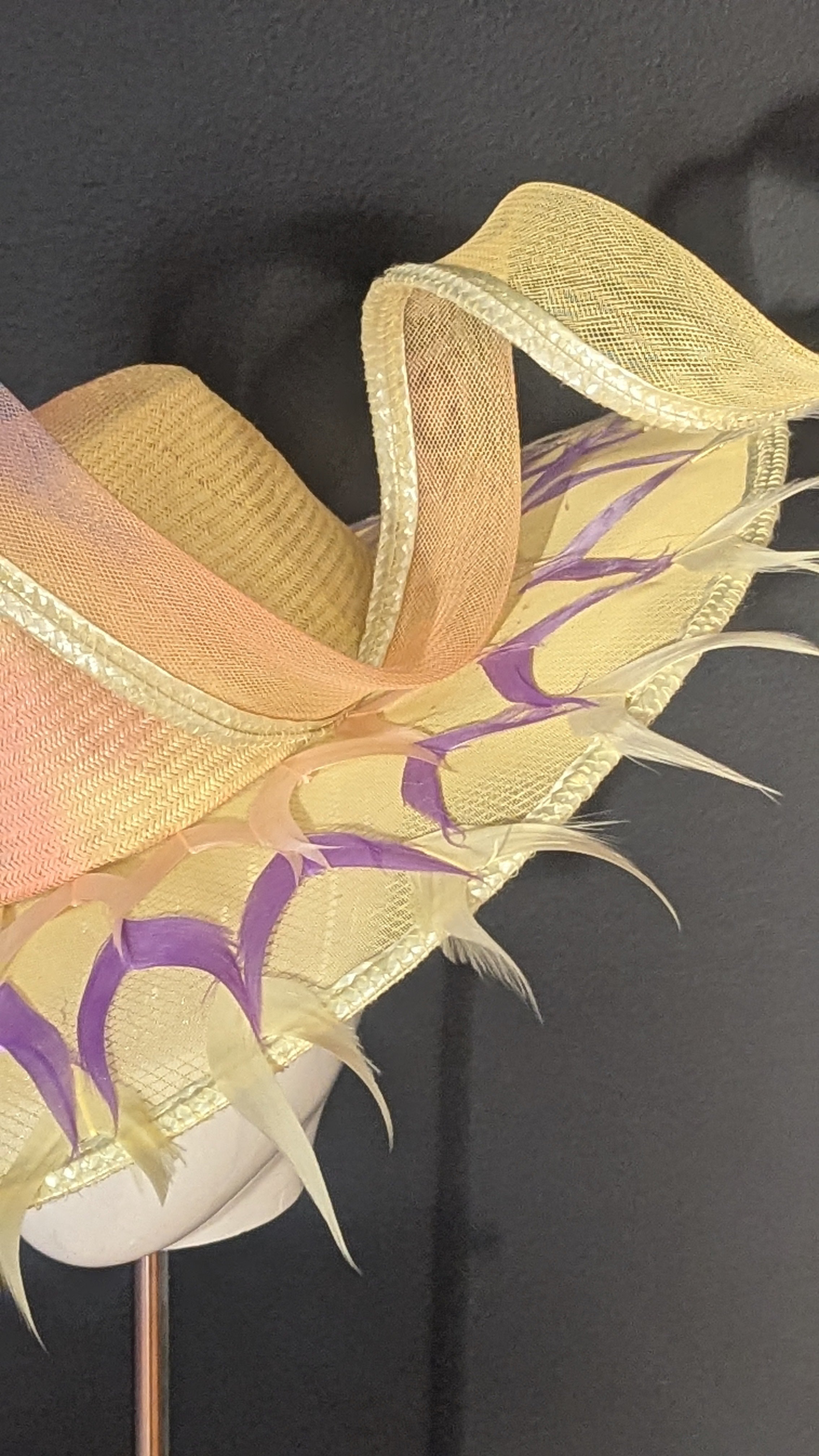 Lattice Gelati Ombre Sheer Brim