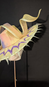 Lattice Gelati Ombre Sheer Brim