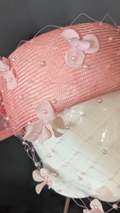Audrey Blush Pink 50's Vintage Pillbox