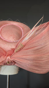 Audrey Blush Pink 50's Vintage Pillbox