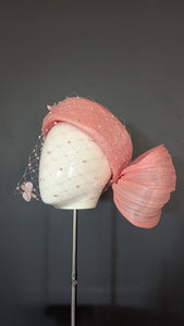 Audrey Blush Pink 50's Vintage Pillbox