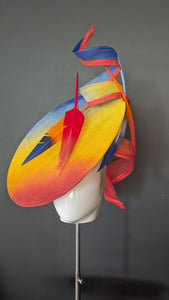 Rainbow Dreaming Angled Abstract Disc