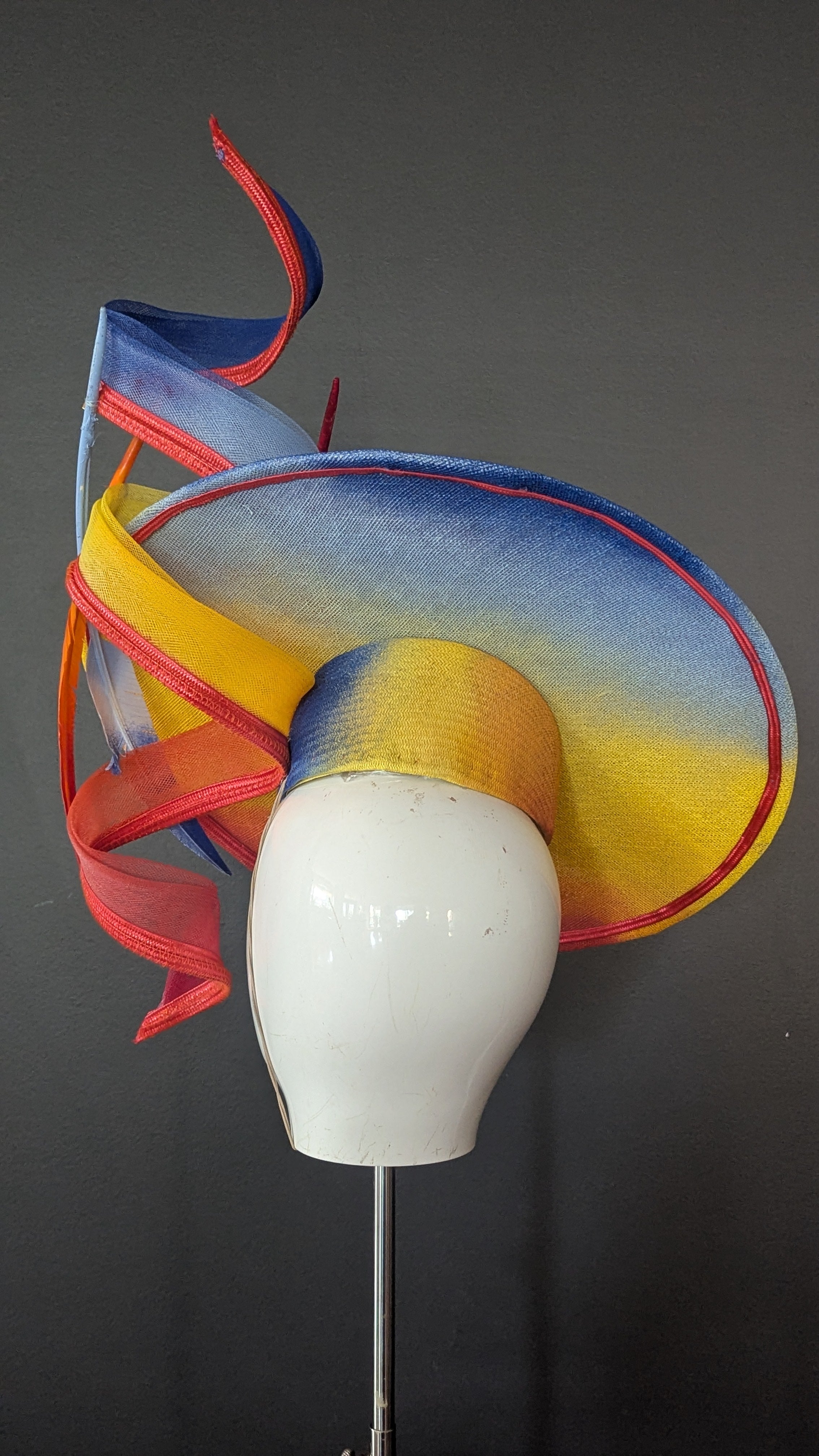 Rainbow Dreaming Angled Abstract Disc