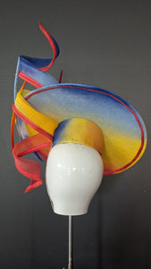 Rainbow Dreaming Angled Abstract Disc