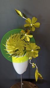 Chartreuse Glamour Acrylic Brim