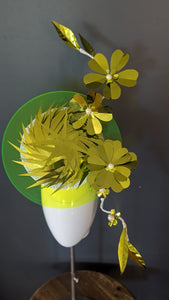 Chartreuse Glamour Acrylic Brim