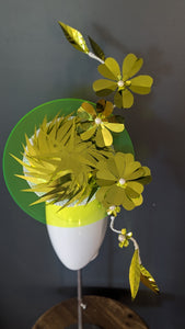 Chartreuse Glamour Acrylic Brim