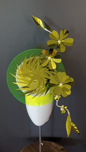 Chartreuse Glamour Acrylic Brim