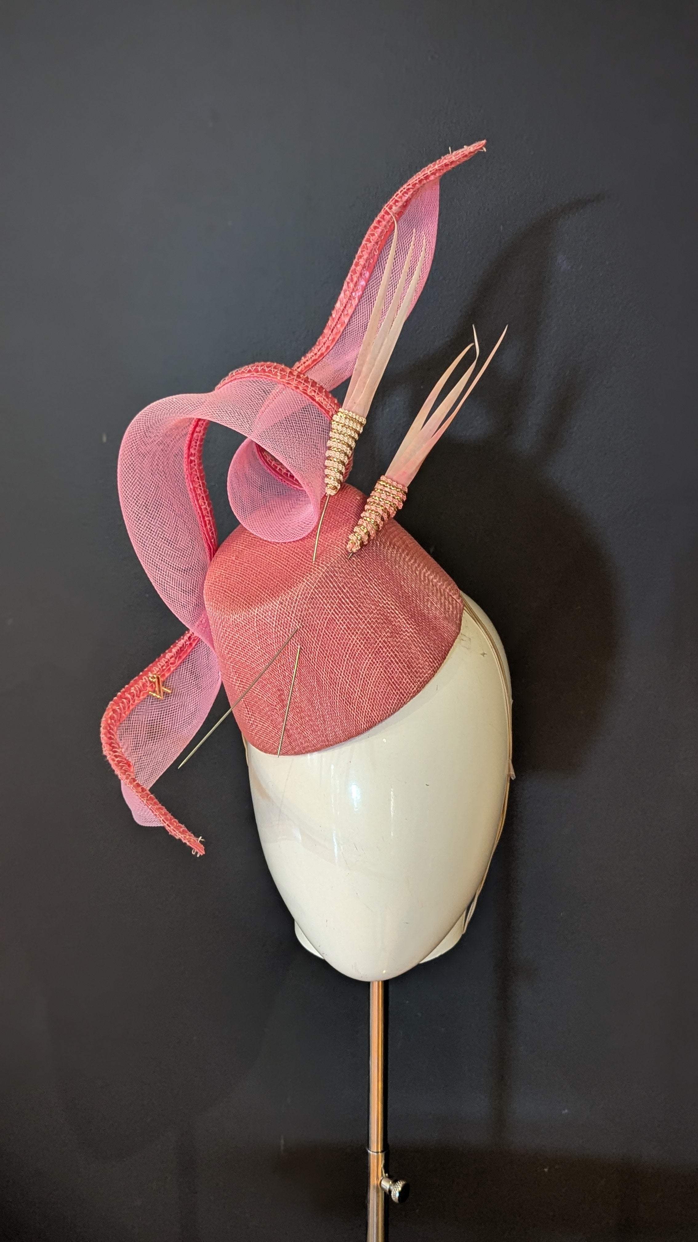 Vintage Glamour Dusty Pink Cocktail Hostess