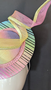 Candy Stripe Gelati Acrylic Angled Percher