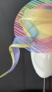 Candy Stripe Gelati Acrylic Angled Percher