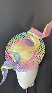Candy Stripe Gelati Acrylic Angled Percher