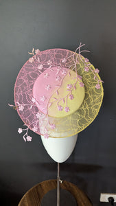 Springtime Blossoms Pastel Yellow and Pink
